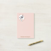 Aangepaste naam sterrenbeeld Schorpioen Post-it® Notes (Op bureau)