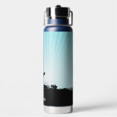 Aangepaste naam stranspiegel waterfles (Achterkant)