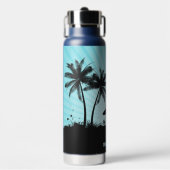 Aangepaste naam stranspiegel waterfles (Voorkant)