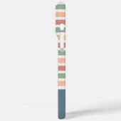 Aangepaste naam Strepen Patroon Case-Mate iPhone Case (Achterkant / Links)