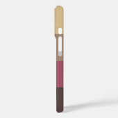 Aangepaste naam Strepen Patroon Case-Mate iPhone Case (Achterkant / Links)