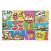 Aangepaste naam Strips Kussensloop (Achterkant)