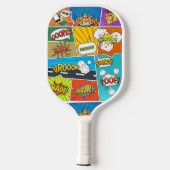 Aangepaste naam Strips Pickleball Paddle (Achterkant)