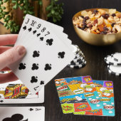 Aangepaste naam strips pokerkaarten (Insitu)