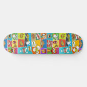 Aangepaste naam Strips Skateboard (Horizontaal)