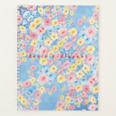 Aangepaste Naam Stylist Bloemenplanner Planner (Voorkant)