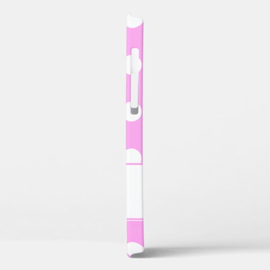 Aangepaste naam: superkleine haarstaartstippen op Case-Mate iPhone case (Achterkant / Links)