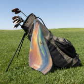 Aangepaste naam Surfen Golfhanddoek (Groen)