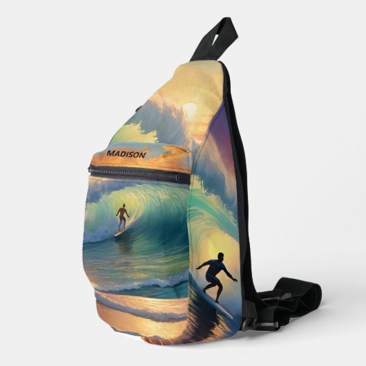 Aangepaste naam Surfen Sling Bag (Rechterhoek)