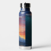 Aangepaste naam Surfen Waterfles (Rechts)
