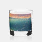 Aangepaste naam Surfen Whisky Glas (Achterkant)