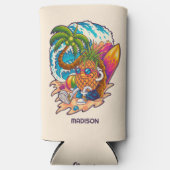 Aangepaste naam Surfende ananas (Voorkant)