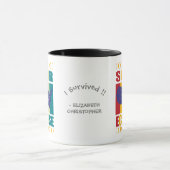 Aangepaste naam Survivor Keepsake Mok voor Star Ga (Midden)
