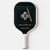 Aangepaste naam SUSHI Pickleball Paddle (Achterkant)