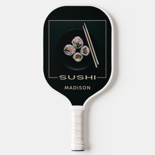 Aangepaste naam SUSHI Pickleball Paddle (Voorkant)