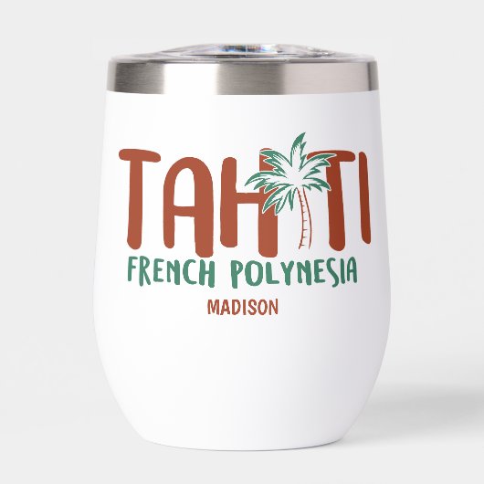 Aangepaste naam Tahiti (Voorkant)
