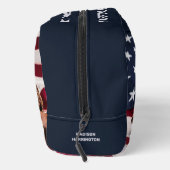 Aangepaste naam & tekst American Baseball Toilettasje (Rechts)