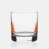 Aangepaste naam / tekst Brandweerman schot glas (Links)