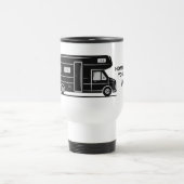 Aangepaste naam & tekst camper reisbeker (Center)