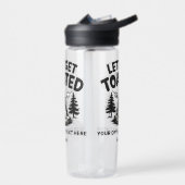 Aangepaste naam & tekst Camping Waterfles (Links)