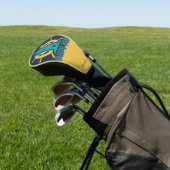 Aangepaste naam / tekst Cape Cod Massachusetts Golfheadcover (Insitu)