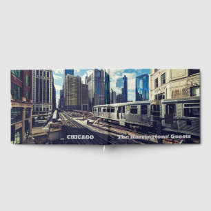 Aangepaste naam / tekst Chicago Gastenboek