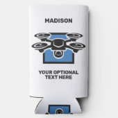 Aangepaste naam & tekst drone (Achterkant)