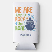 Aangepaste naam, tekst en jaar cruise (Achterkant)