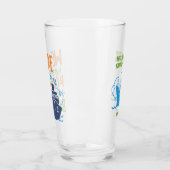 Aangepaste naam, tekst en jaar cruise glas (Links)