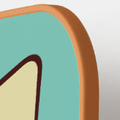 Aangepaste naam & tekst Hot Dog Pickleball Paddle (Links Detail)