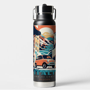 Aangepaste naam & tekst Italië Waterfles
