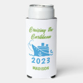 Aangepaste naam, tekst, jaarlijkse cruise (Seltzer Achterkant)