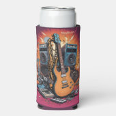 Aangepaste naam & tekst Muziekinstrumenten (Seltzer Voorkant)