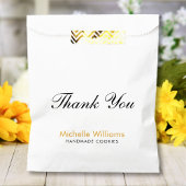 Aangepaste naam tekst Persoonlijk bedankt Bedankzakje