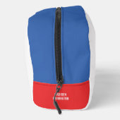 Aangepaste naam / tekst Philadelphia Pennsylvania Toilettasje (Rechts)