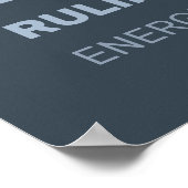 Aangepaste naam / tekst sterrenbeeld Ram Poster (Hoek)