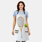 Aangepaste naam & tekst Tennis Schort (Gedragen)