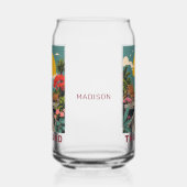 Aangepaste naam / tekst Thailand Blikvorm Glas (Links)
