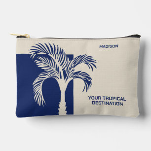 Aangepaste naam & tekst Tropische vakantie Etui