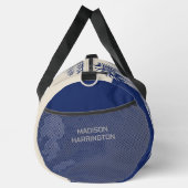 Aangepaste naam & tekst Tropische vakantie Plunjezak (Rechts)