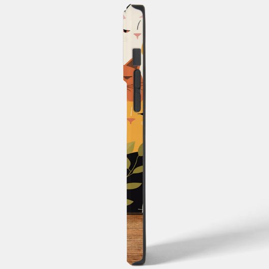 Aangepaste naam Telefoon Case katten (Achterkant / Links)