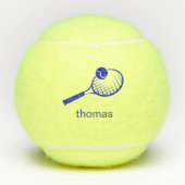 Aangepaste naam tennisballen (Voorkant)