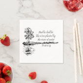 Aangepaste naam ter bemoediging van de Schrift Psa Servet (Insitu)