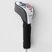 Aangepaste naam Texas Golfheadcover (Schuin)