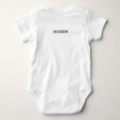 Aangepaste naam Texas Romper (Achterkant)