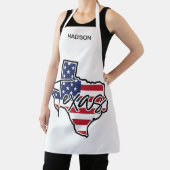 Aangepaste naam Texas Schort (Insitu)