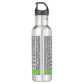 Aangepaste Naam Thermische Tumbler | Gepersonalise Waterfles (Achterkant)