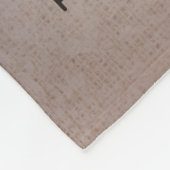 Aangepaste naam toevoegen Cherub Angel Blanket Fleece Deken (Hoek)