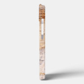 Aangepaste naam travertijn telefoon/iPad-draagtas Case-Mate iPhone Case (Achterkant / Links)