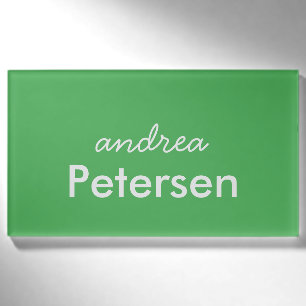 Aangepaste naam trendy moderne minimalistische naambadge